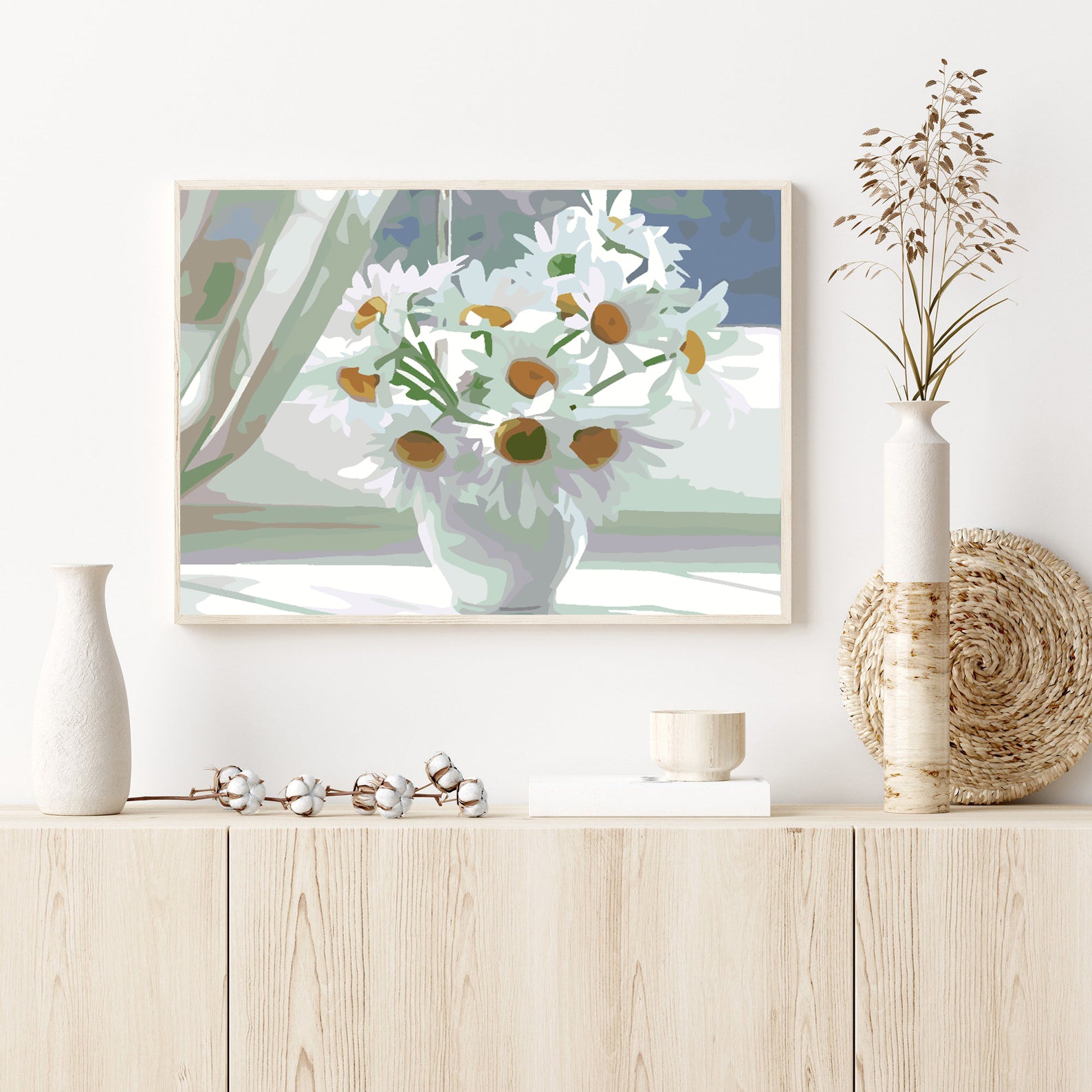 Malen nach Zahlen - Blumen 4637