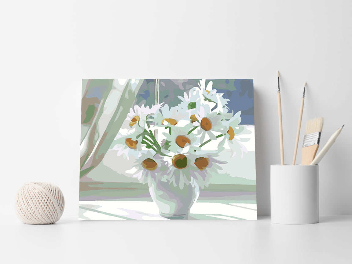 Malen nach Zahlen - Blumen 4637