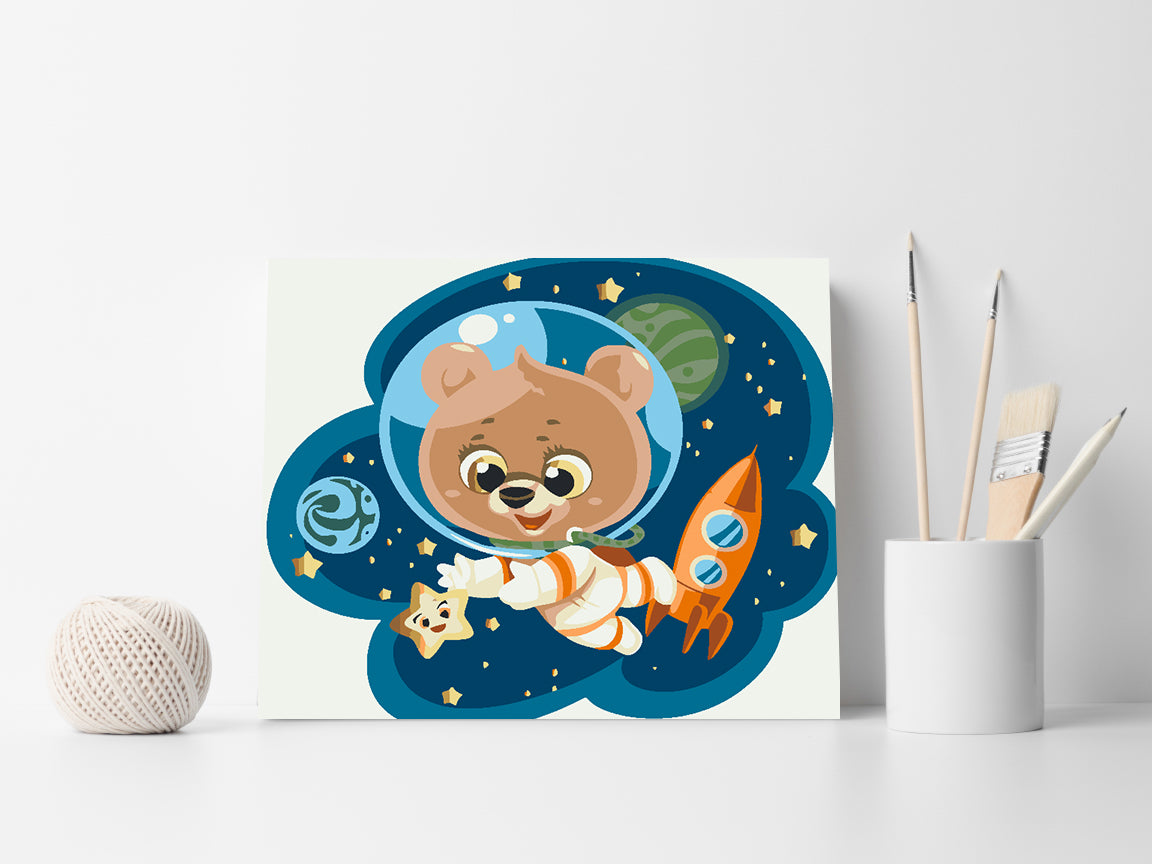 Malen nach Zahlen - Astronaut 4640