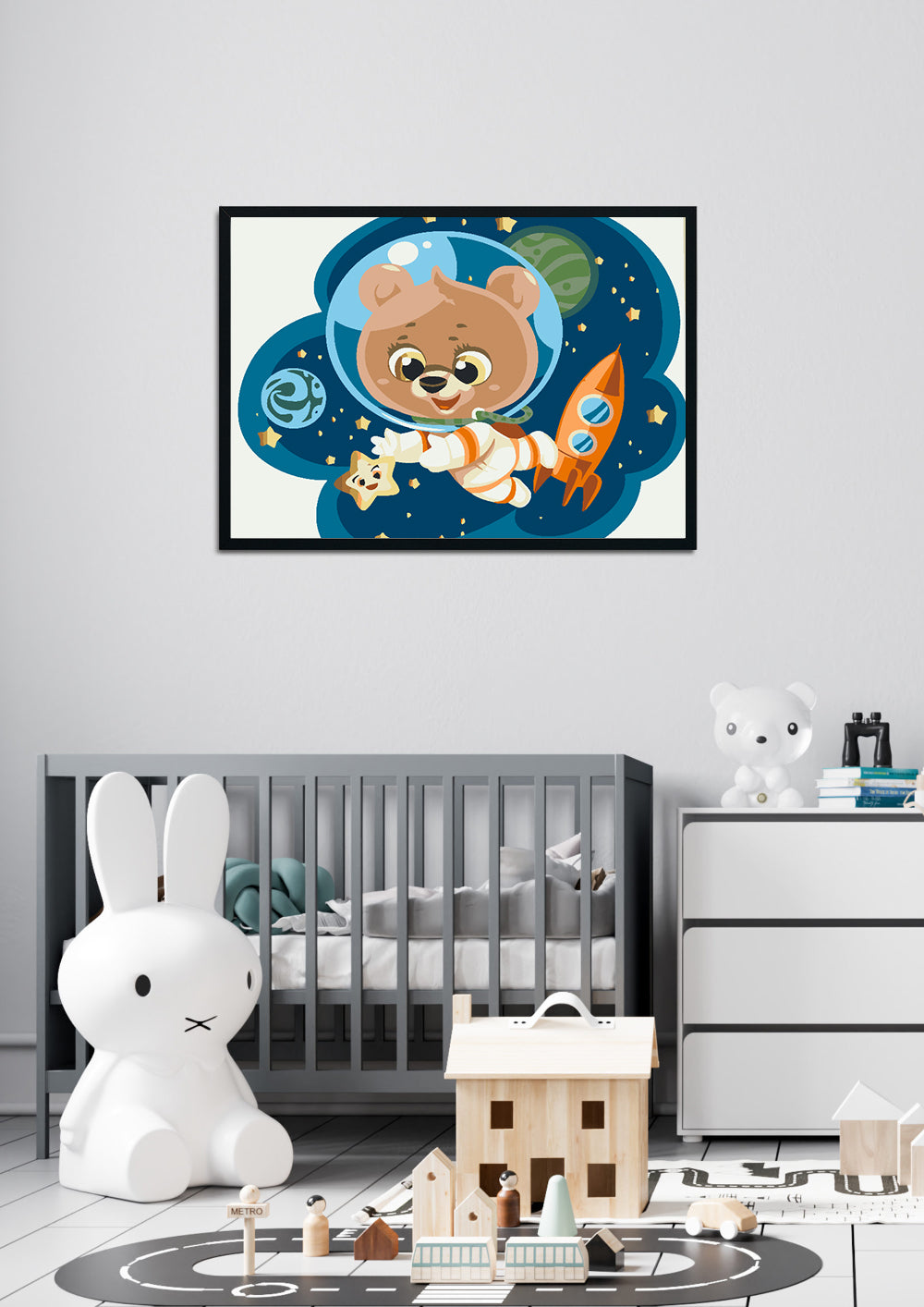 Pictura pe numere - Astronaut 4640