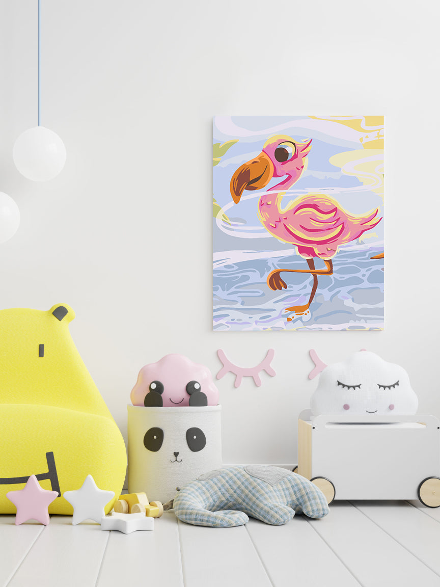 Malen nach Zahlen - Flamingo 4648