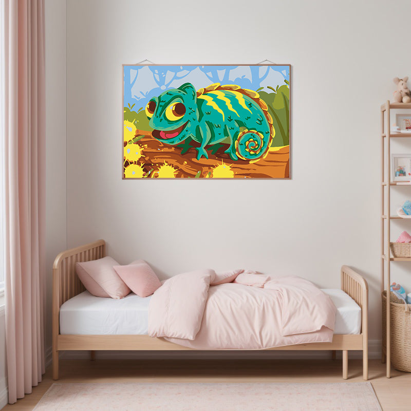 Malen nach Zahlen - Chamäleon 4649