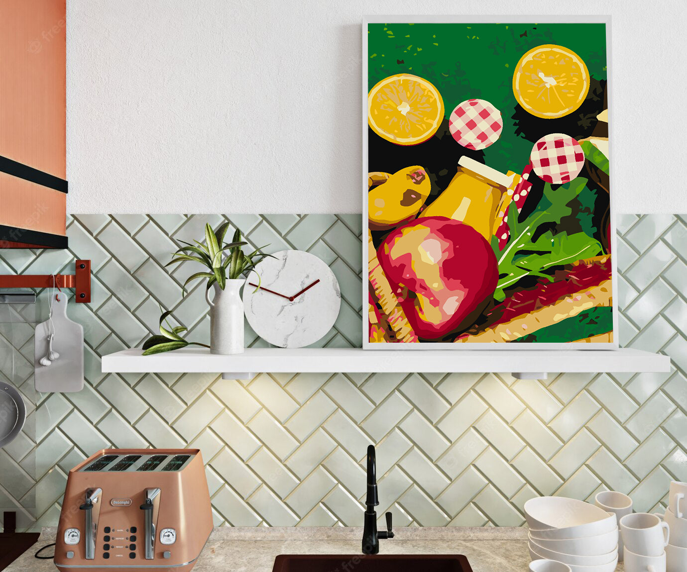 Malen nach Zahlen - Leckeres Picknick 4653