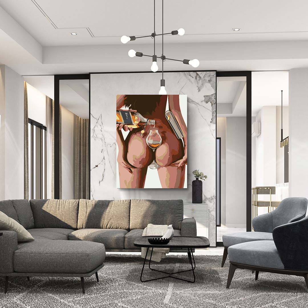 Pictura pe numere - Femeie Erotic 4657