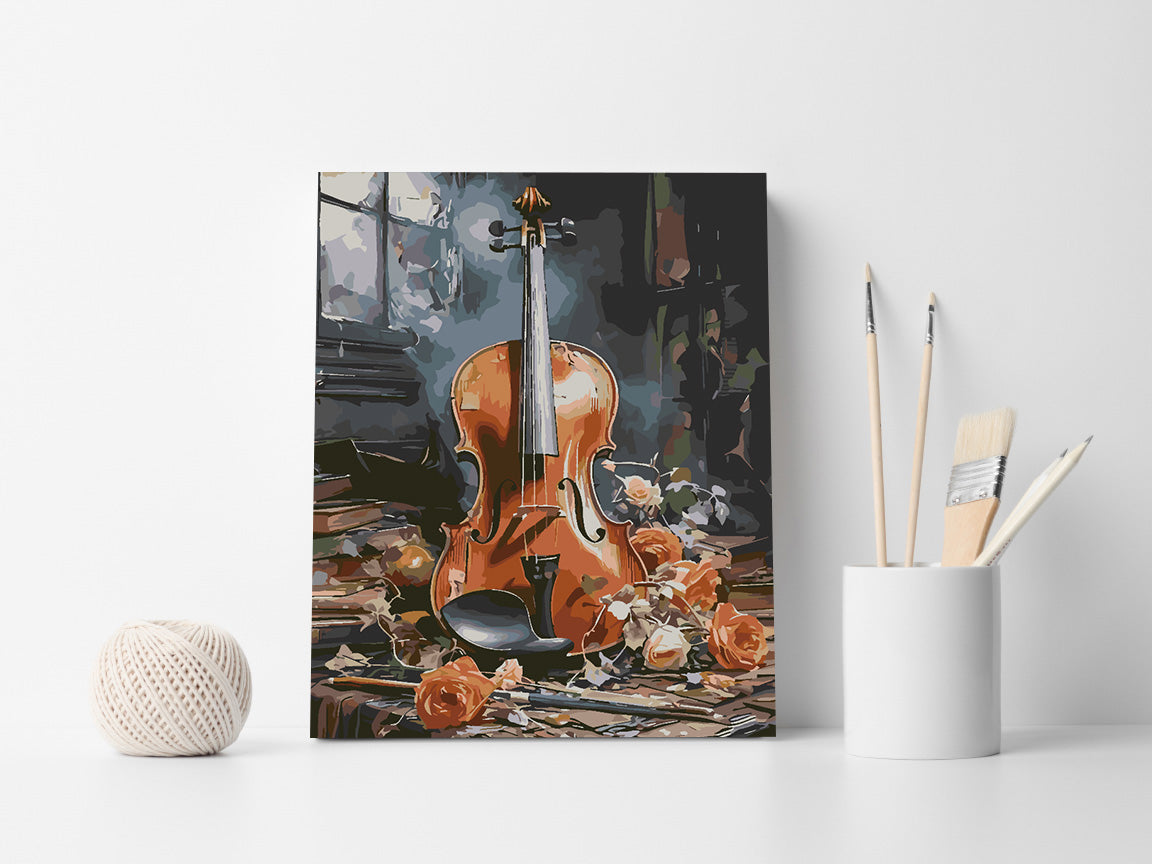 Peinture par numéros - Violon 4664