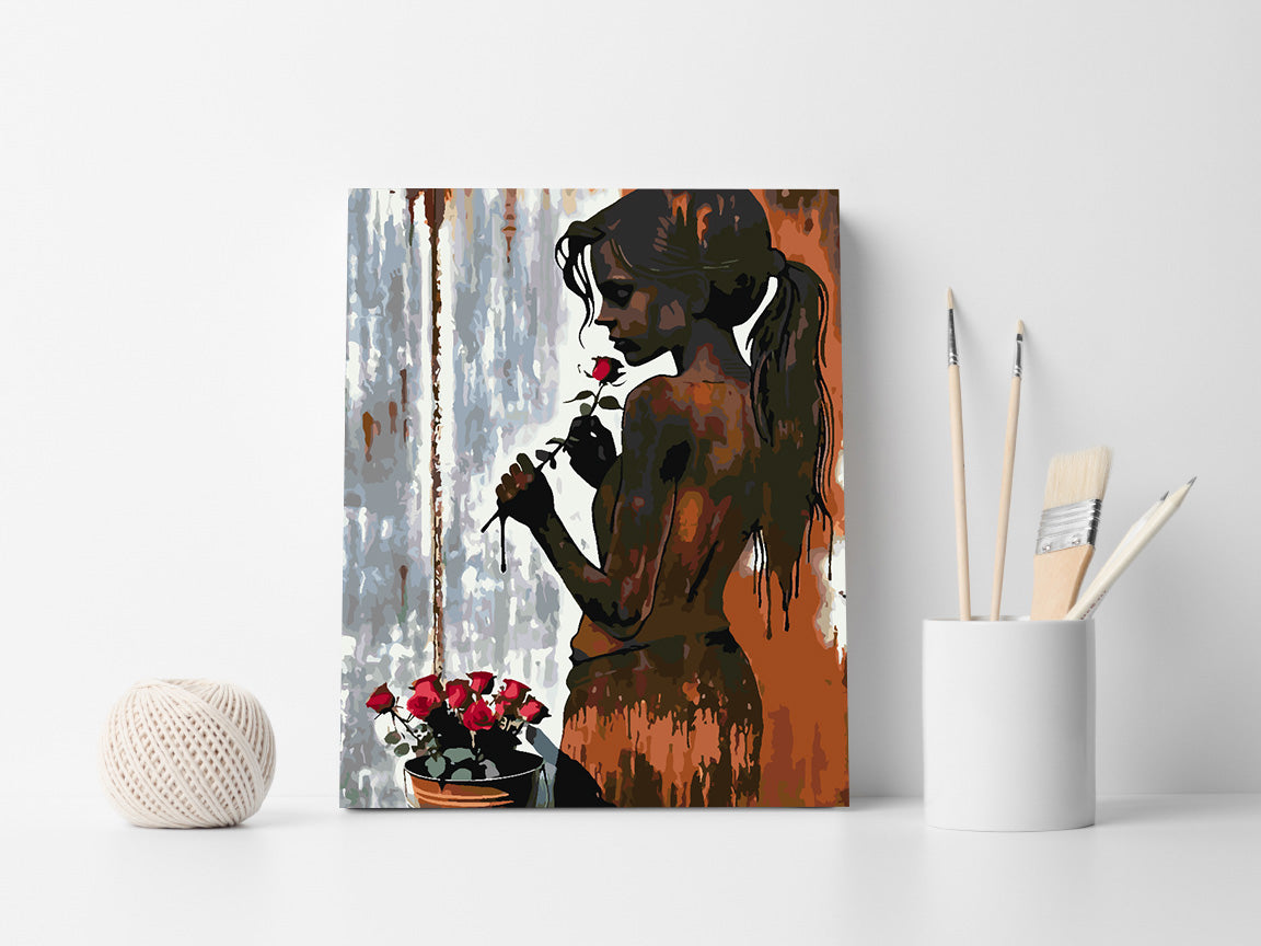 Pictura pe numere - Femeie Erotic 4675