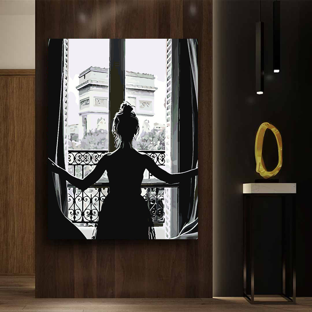 Peinture par numéros - Femme à la fenêtre 4685