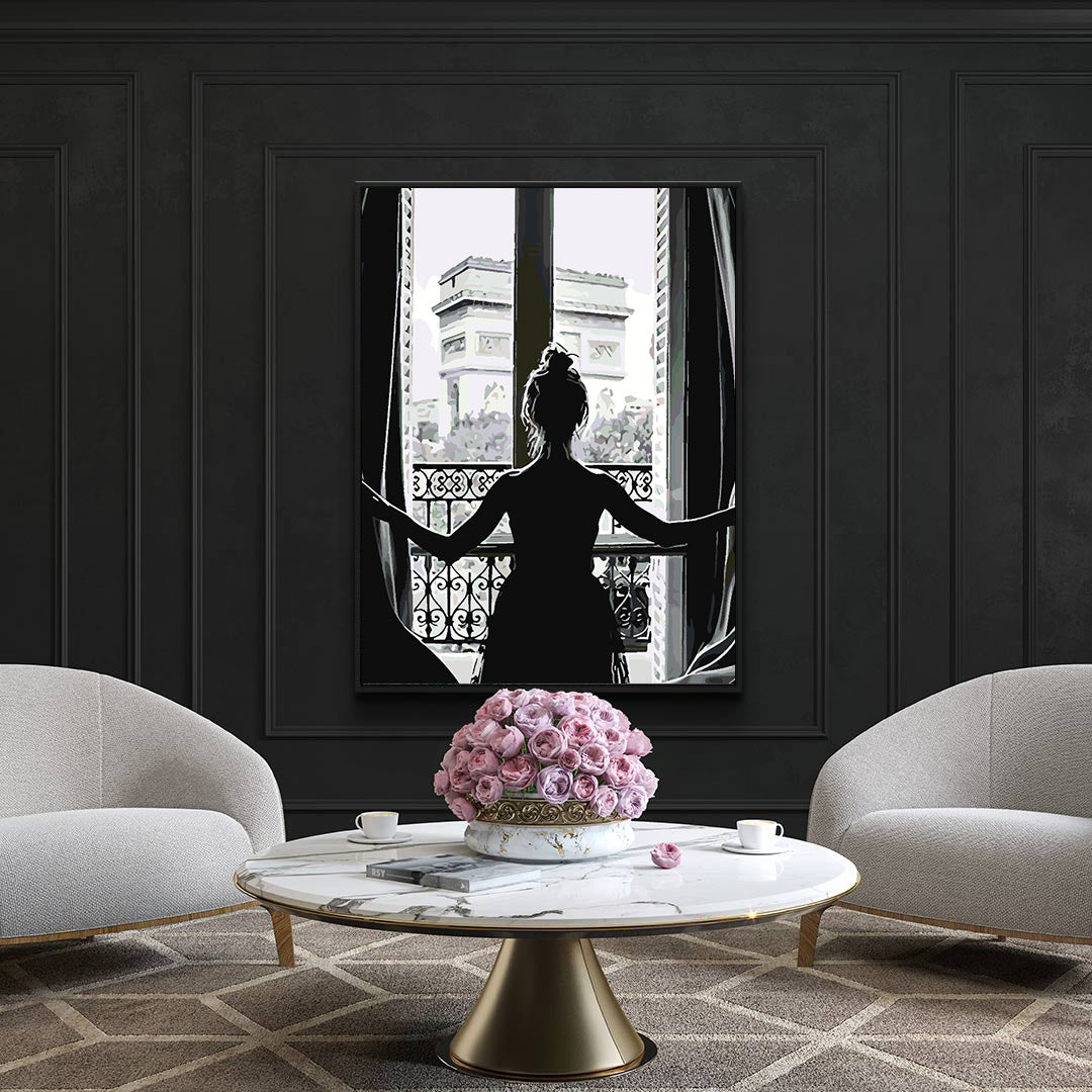 Peinture par numéros - Femme à la fenêtre 4685