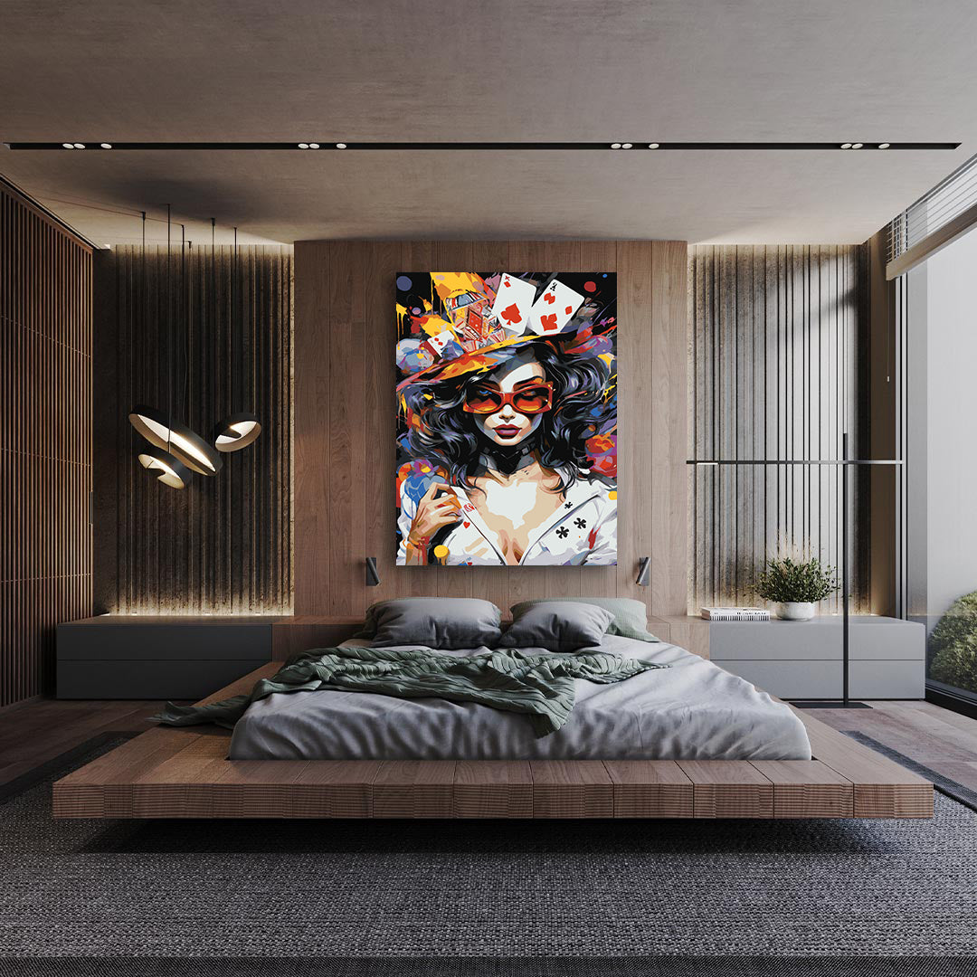 Peinture par numéros - Tête de fleur 4687
