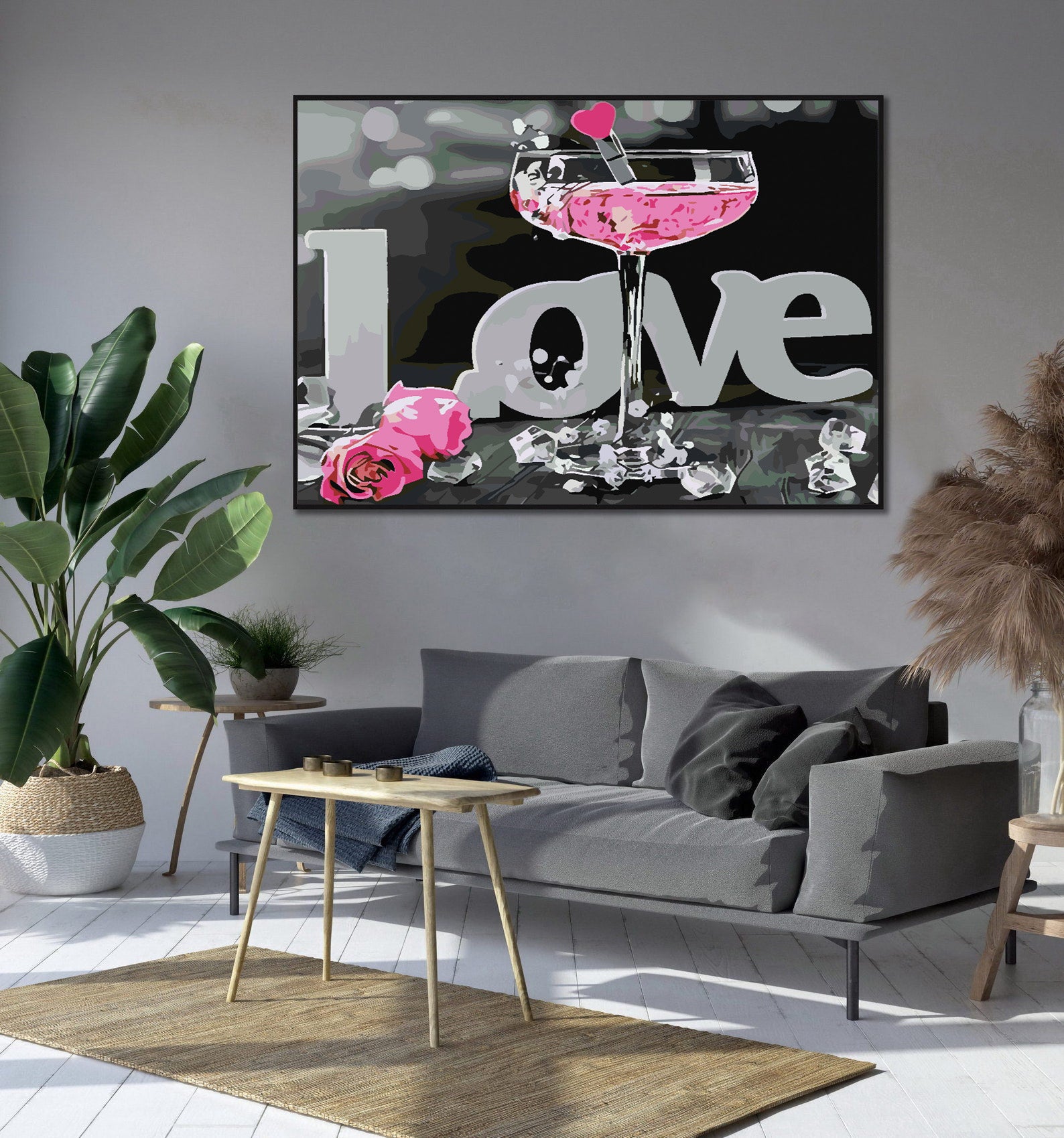 Malen nach Zahlen - Liebe 4709