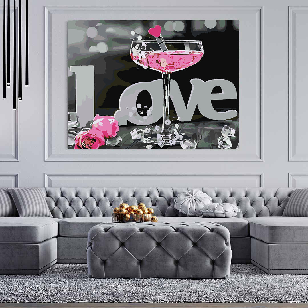 Malen nach Zahlen - Liebe 4709