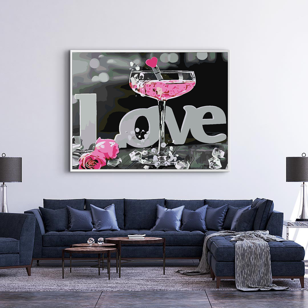 Malen nach Zahlen - Liebe 4709