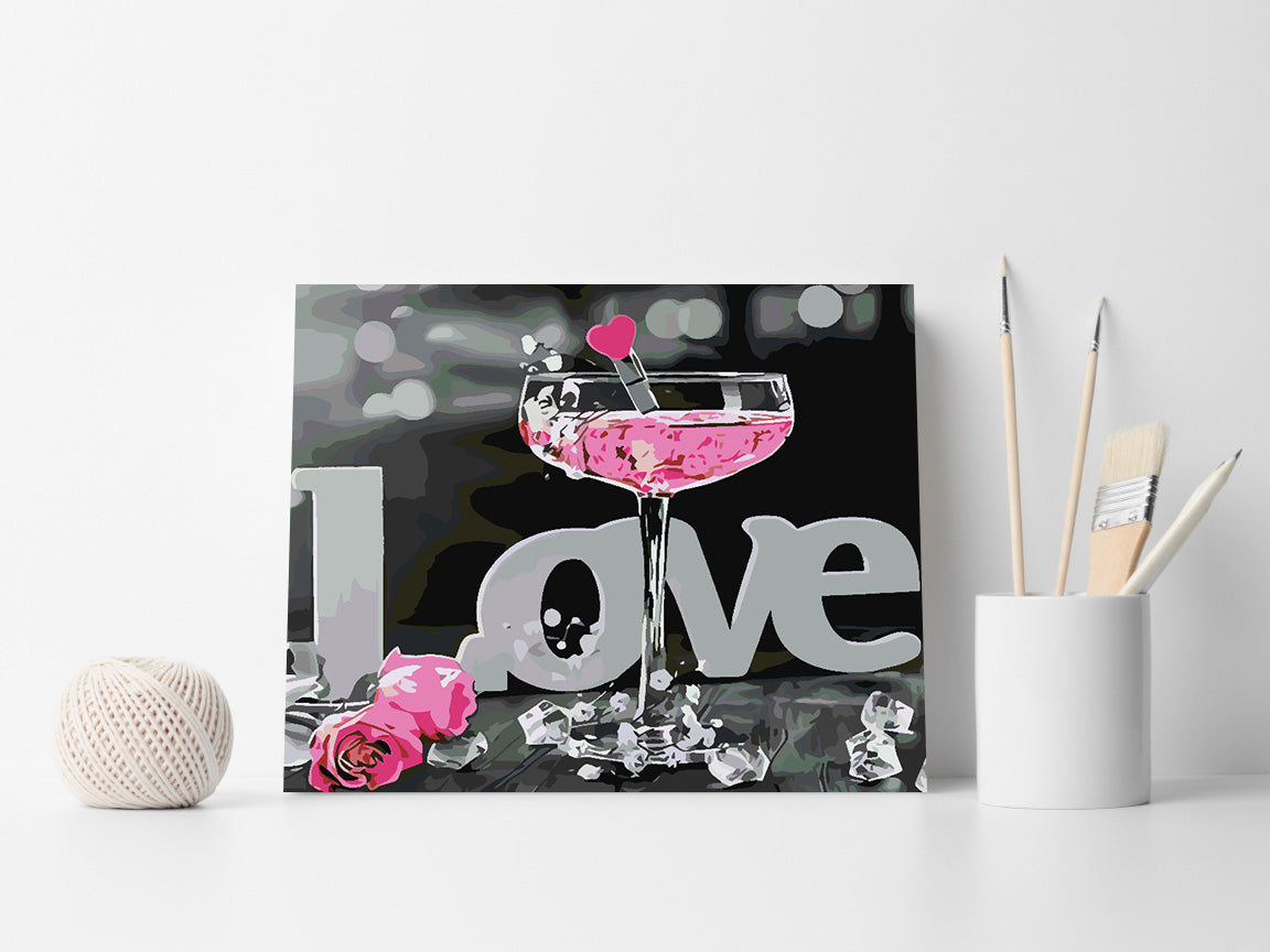 Malen nach Zahlen - Liebe 4709