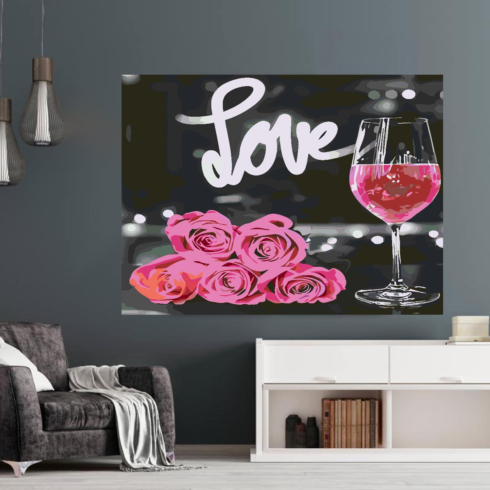 Malen nach Zahlen - Liebe 4710