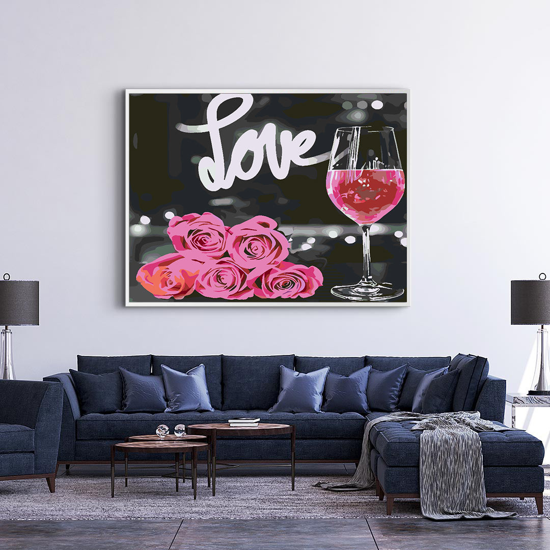 Malen nach Zahlen - Liebe 4710