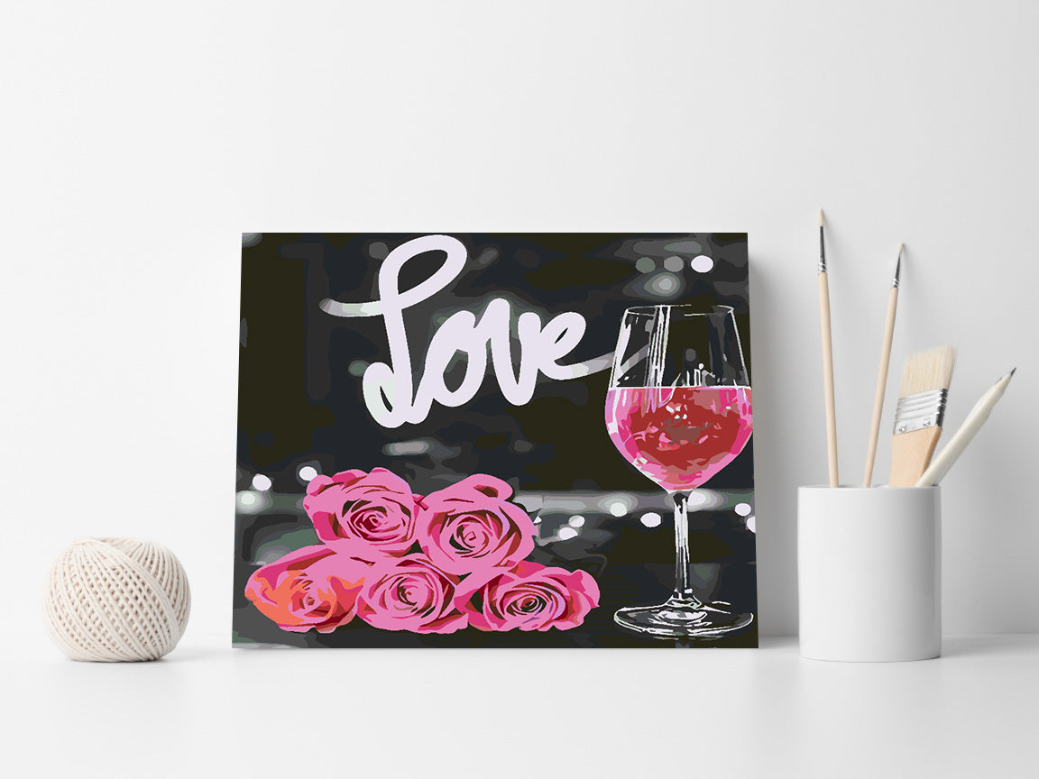 Malen nach Zahlen - Liebe 4710