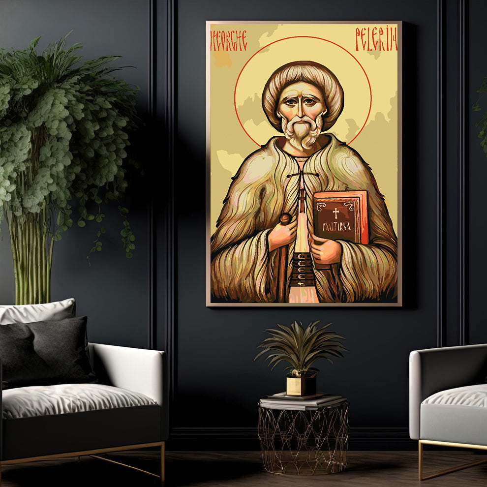 Peinture par numéros - Saint Georges le pèlerin 4724