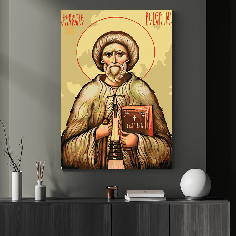 Peinture par numéros - Saint Georges le pèlerin 4724