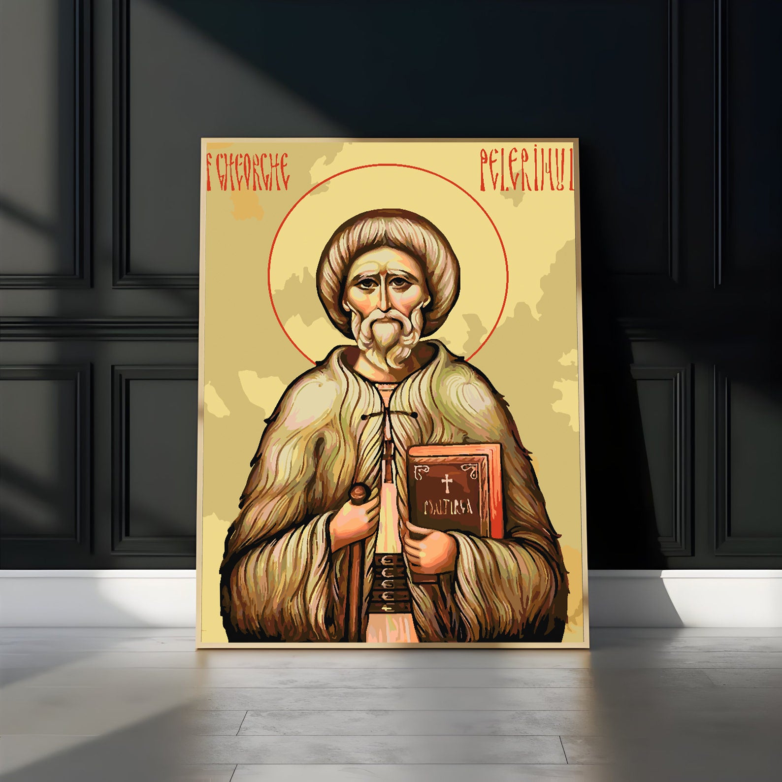 Peinture par numéros - Saint Georges le pèlerin 4724