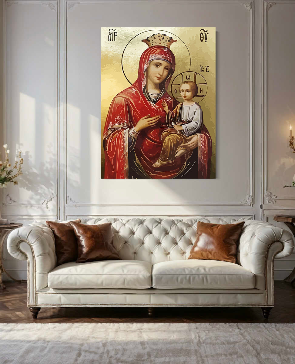 Set Pictură pe numere – Maica Domnului 6022