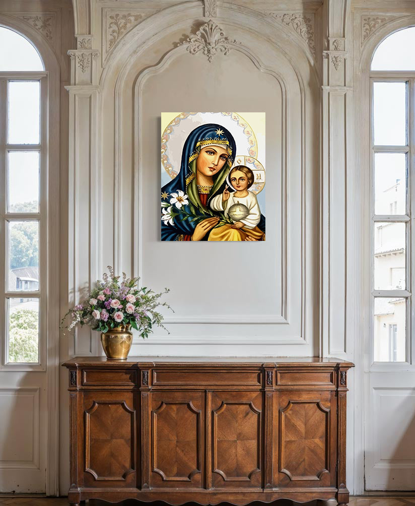 Set Pictură pe numere – Maica Domnului 6032