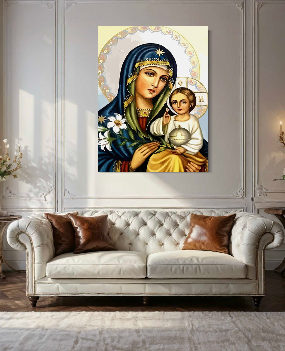 Set Pictură pe numere – Maica Domnului 6032