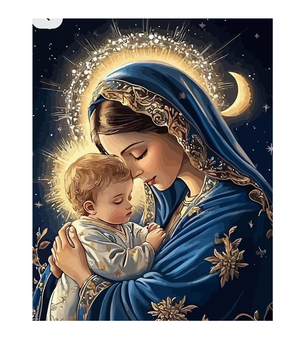 Set Pictură pe numere – Maica Domnului 6050