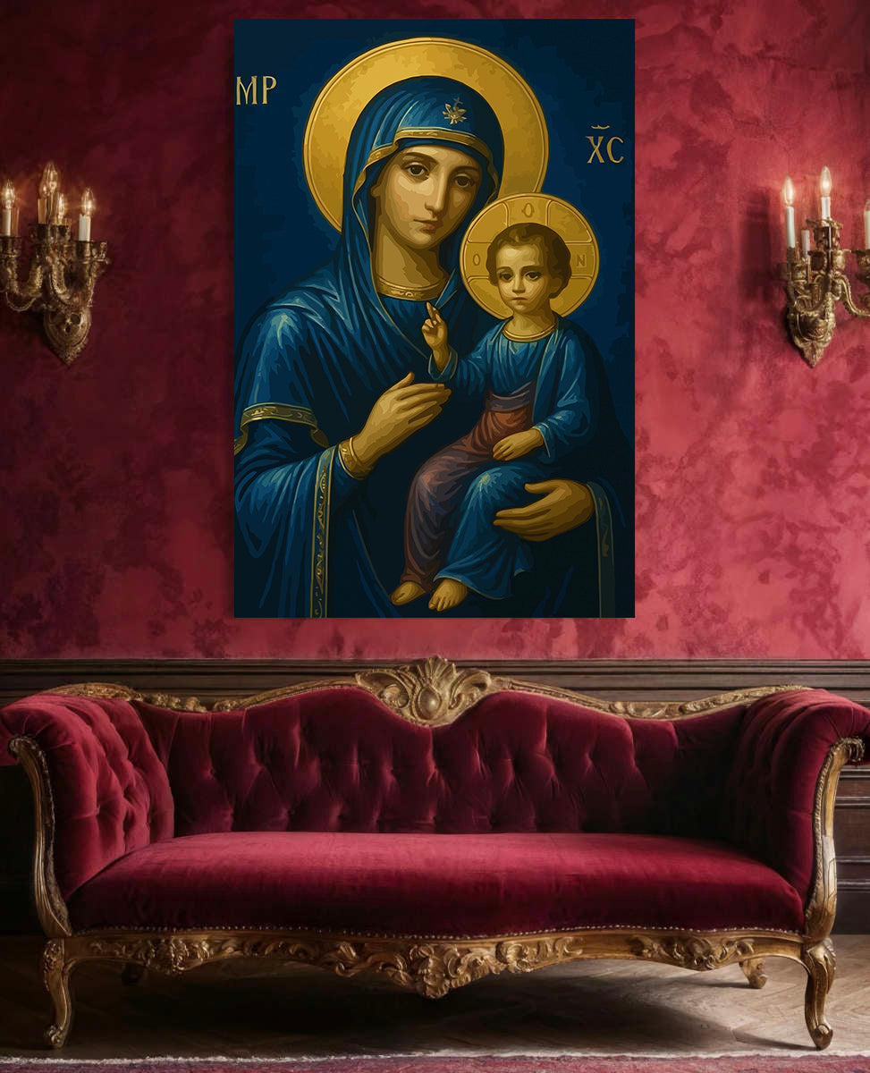 Set Pictură pe numere – Maica Domnului 6051
