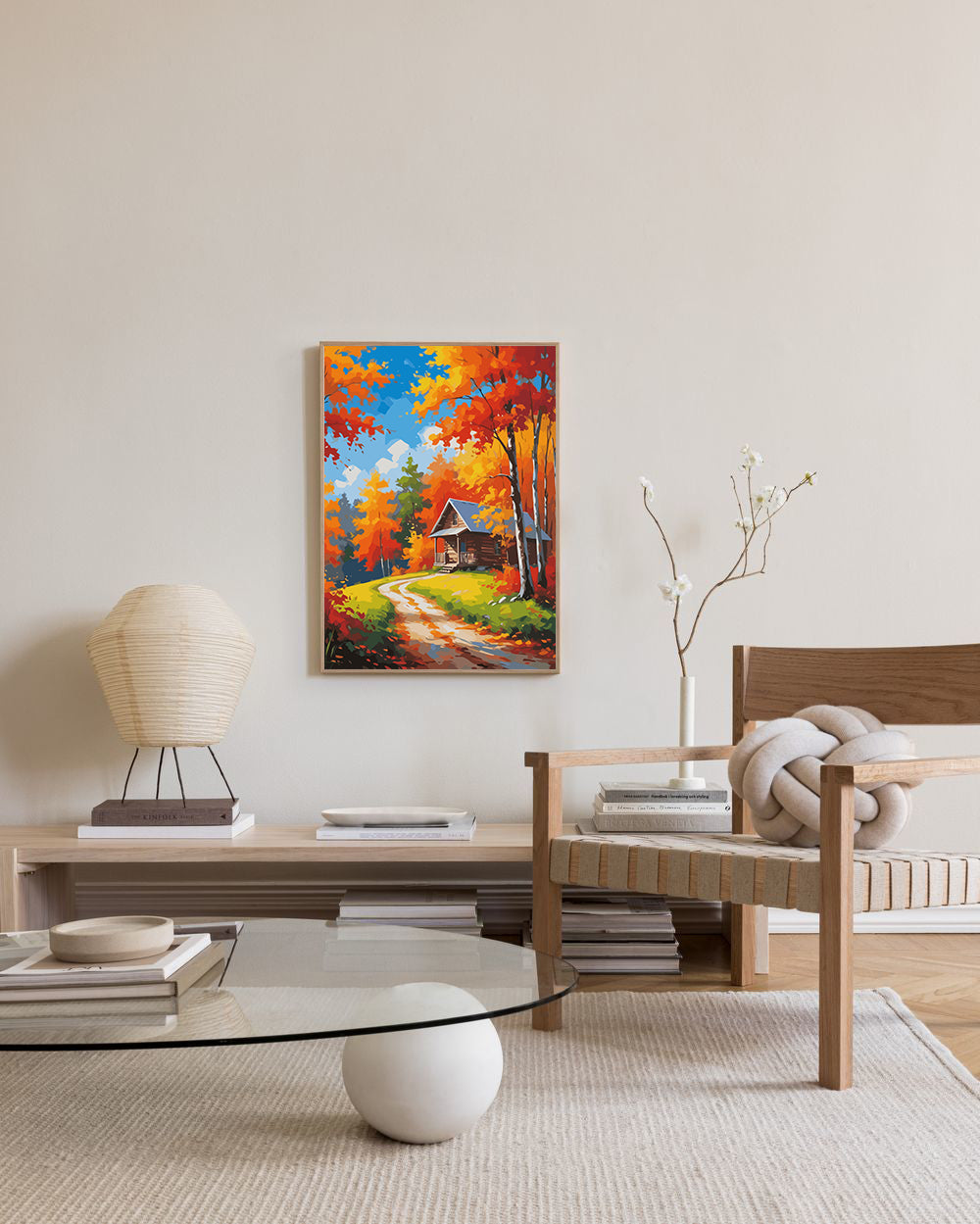 Set Pictură pe numere – Pădure Aurie 6063