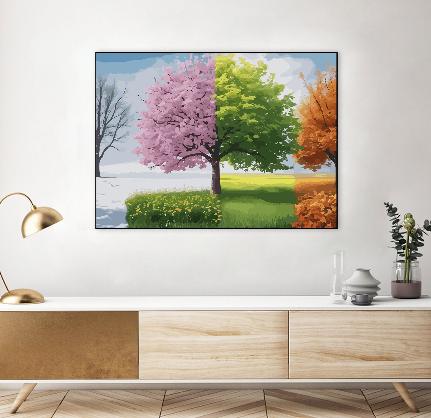 Set Pictură pe numere – Patru Anotimpuri 6087