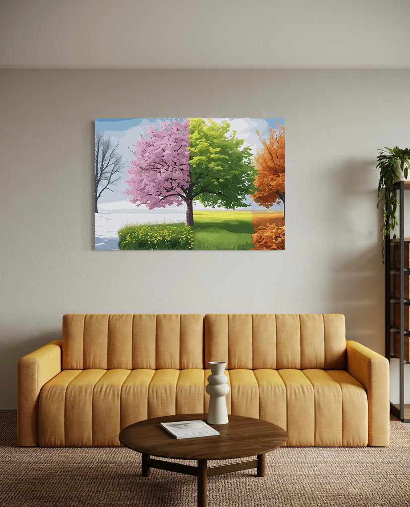 Set Pictură pe numere – Patru Anotimpuri 6087