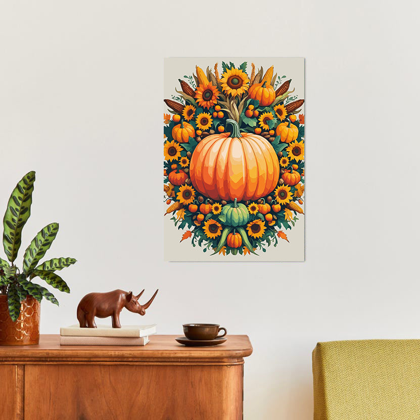 Set Pictură pe numere – Dovleac de Toamnă 6091