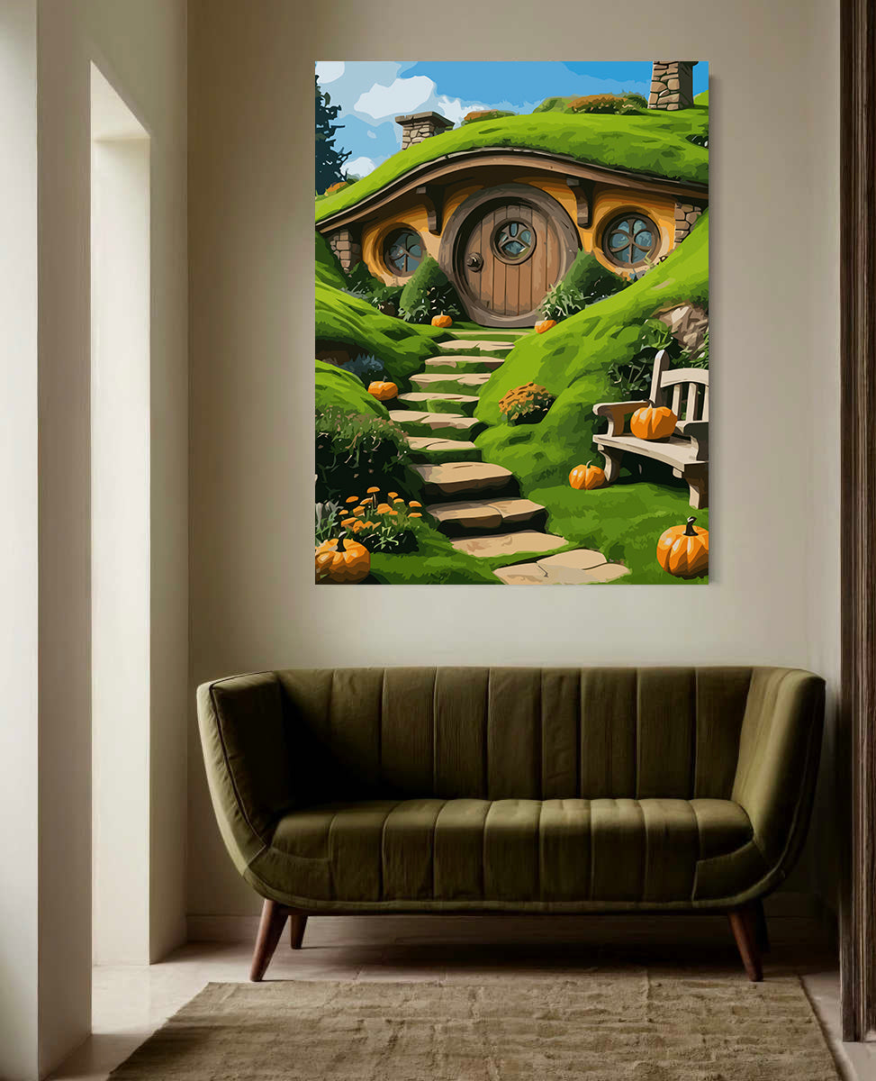 Set Pictură pe numere – Căsuță în Pădure 6103