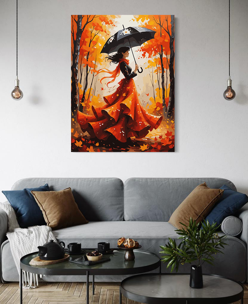 Set Pictură pe numere – Culorile Toamnei 6119