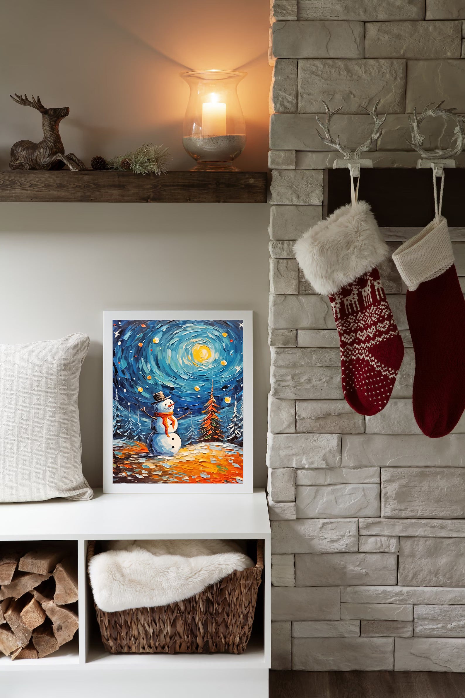 Set Pictură pe numere – Om De Zăpadă 6127