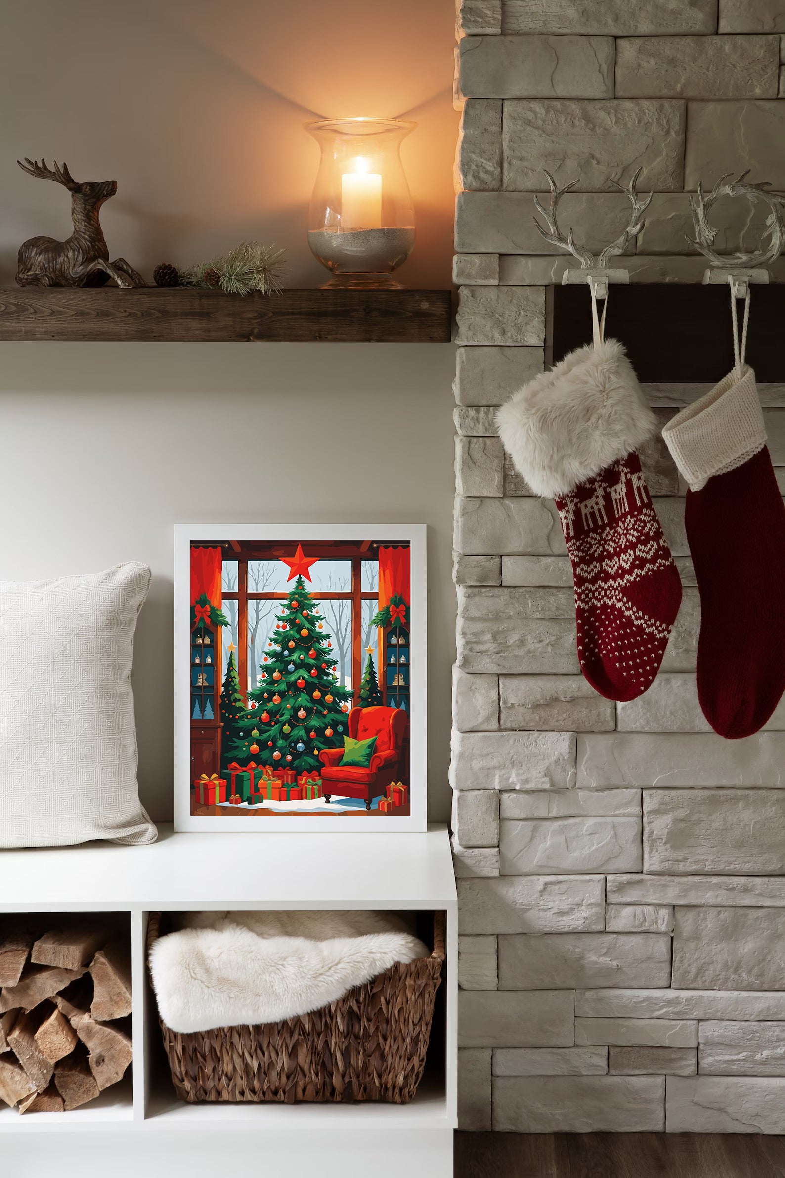 Set Pictură pe numere – Brad De Crăciun 6145