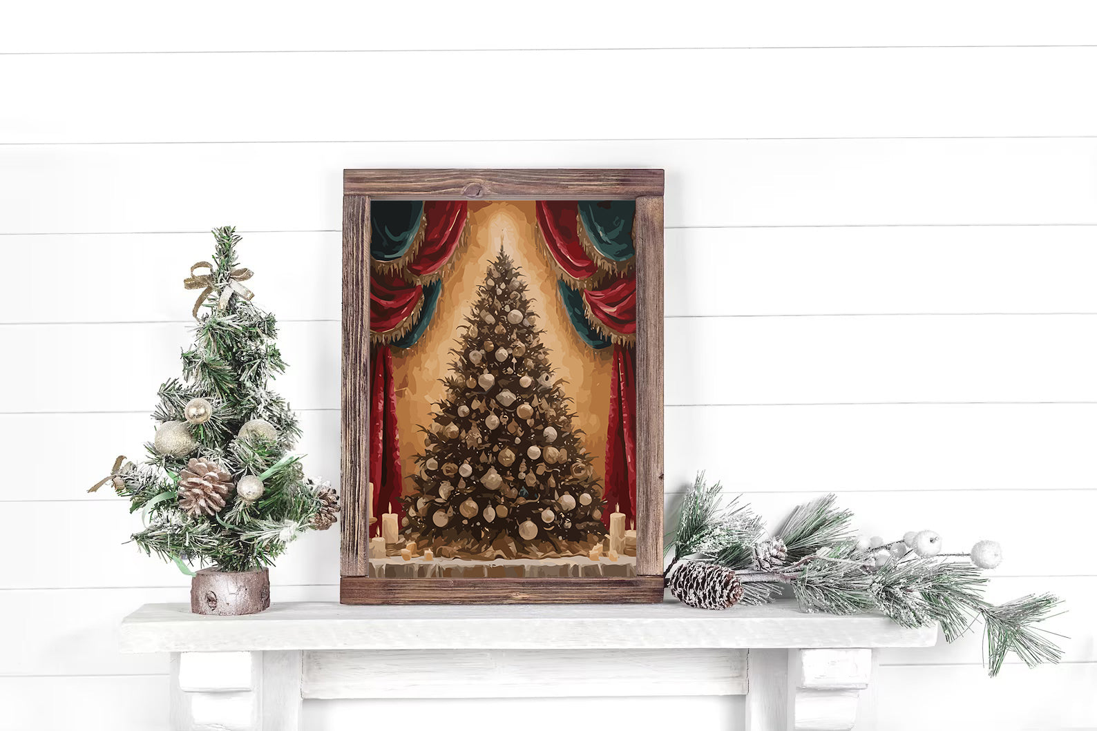 Set Pictură pe numere – Brad De Crăciun 6146