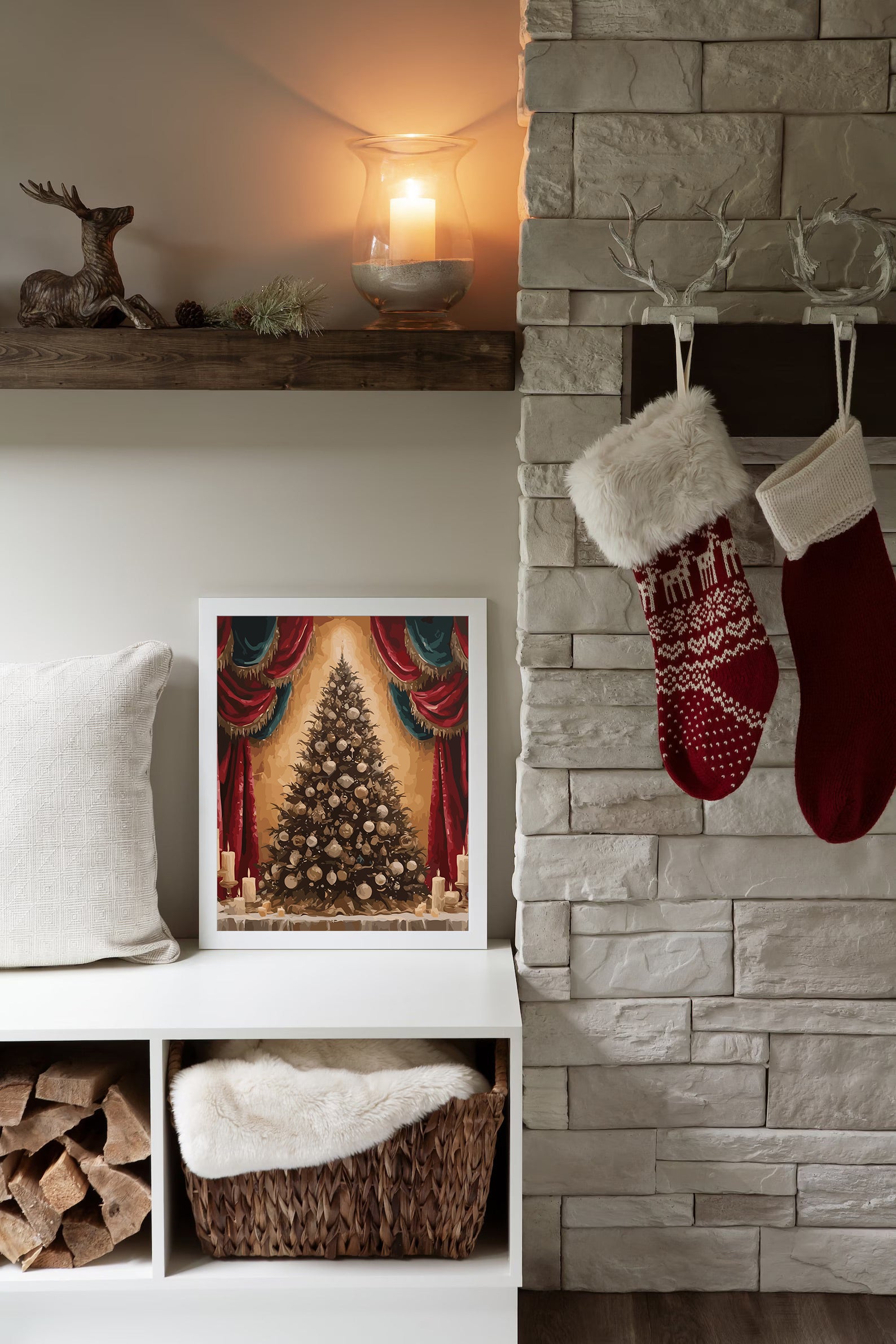 Set Pictură pe numere – Brad De Crăciun 6146