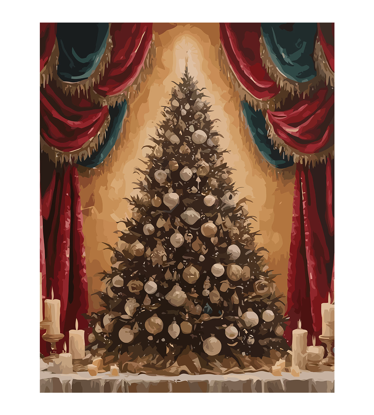 Set Pictură pe numere – Brad De Crăciun 6146