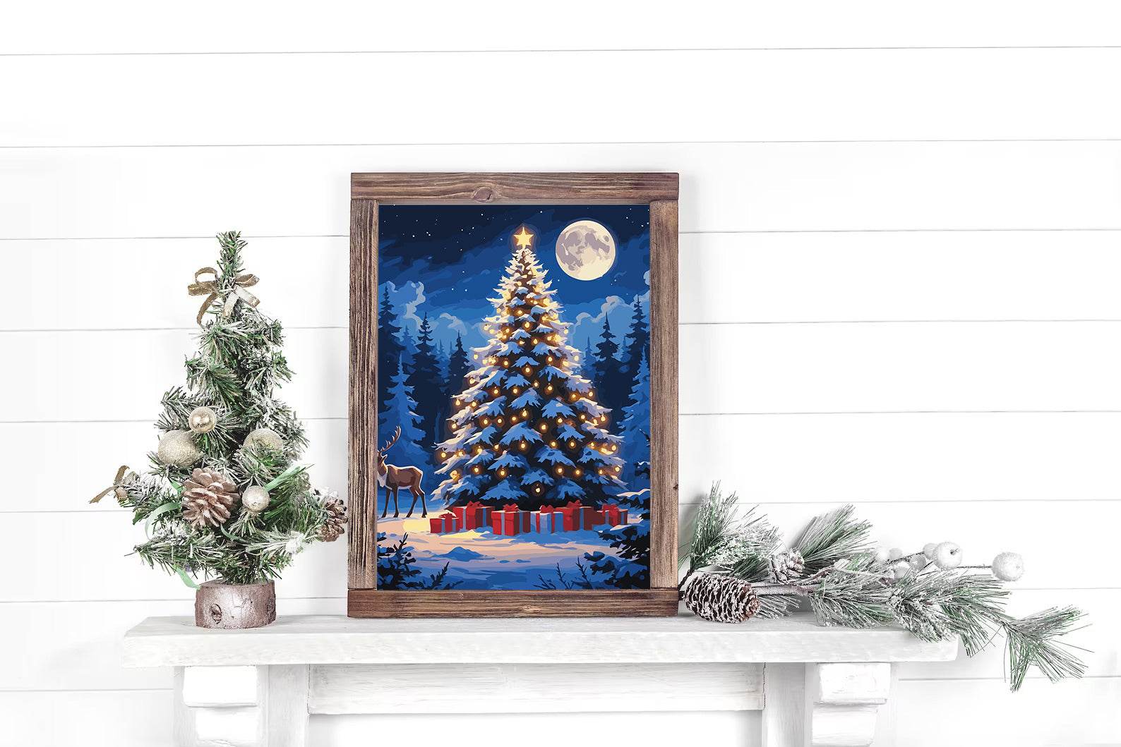 Set Pictură pe numere – Brad De Crăciun 6147