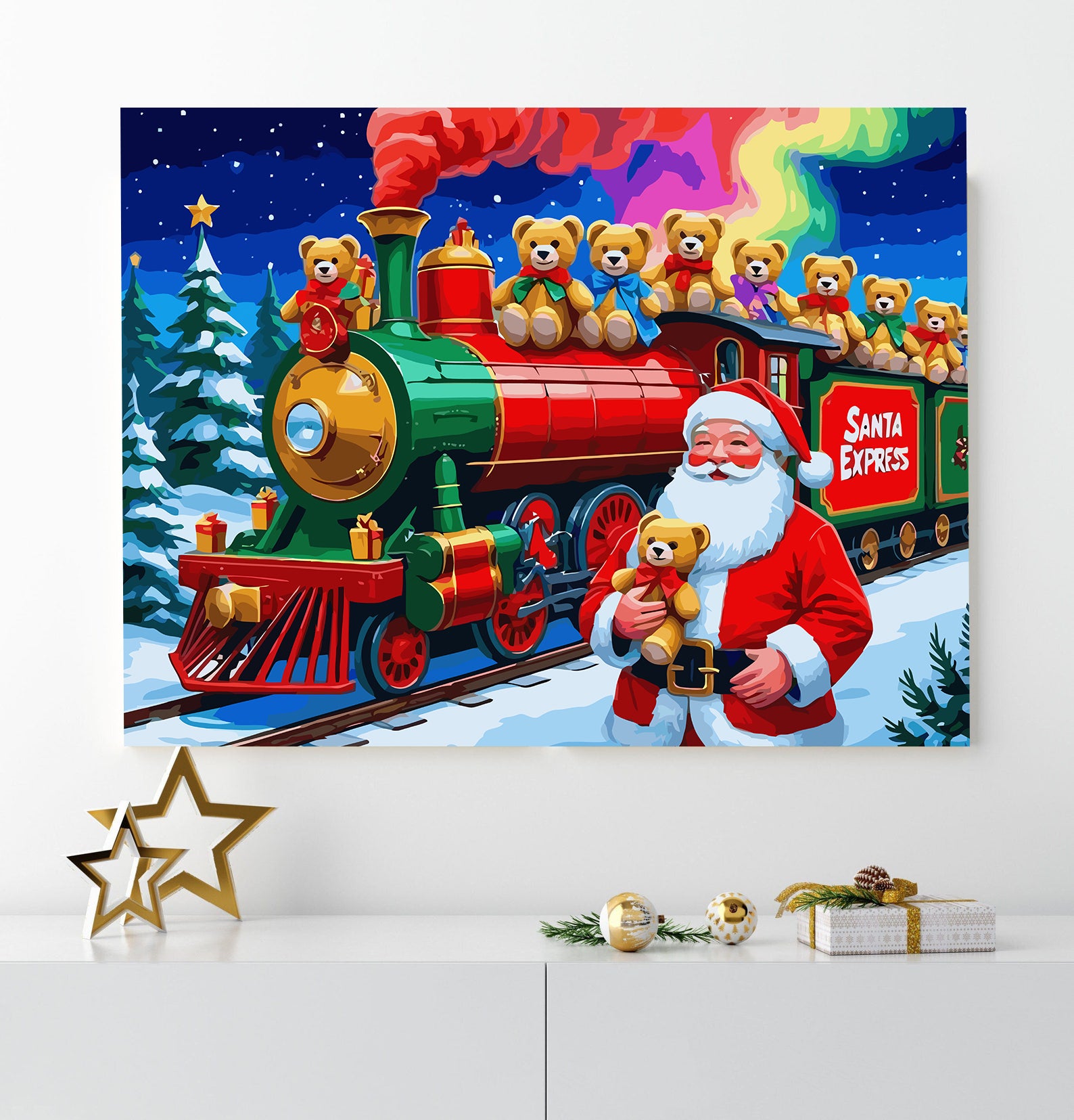 Set Pictură pe numere – Santa Express 6150