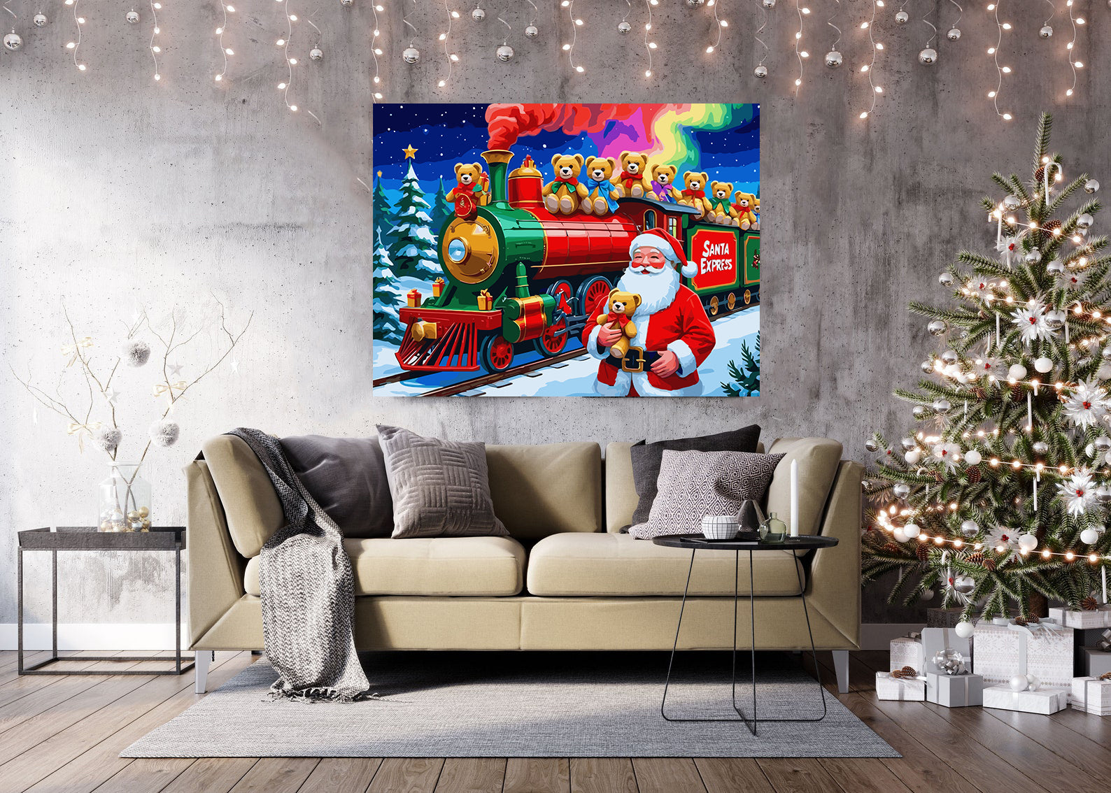 Set Pictură pe numere – Santa Express 6150