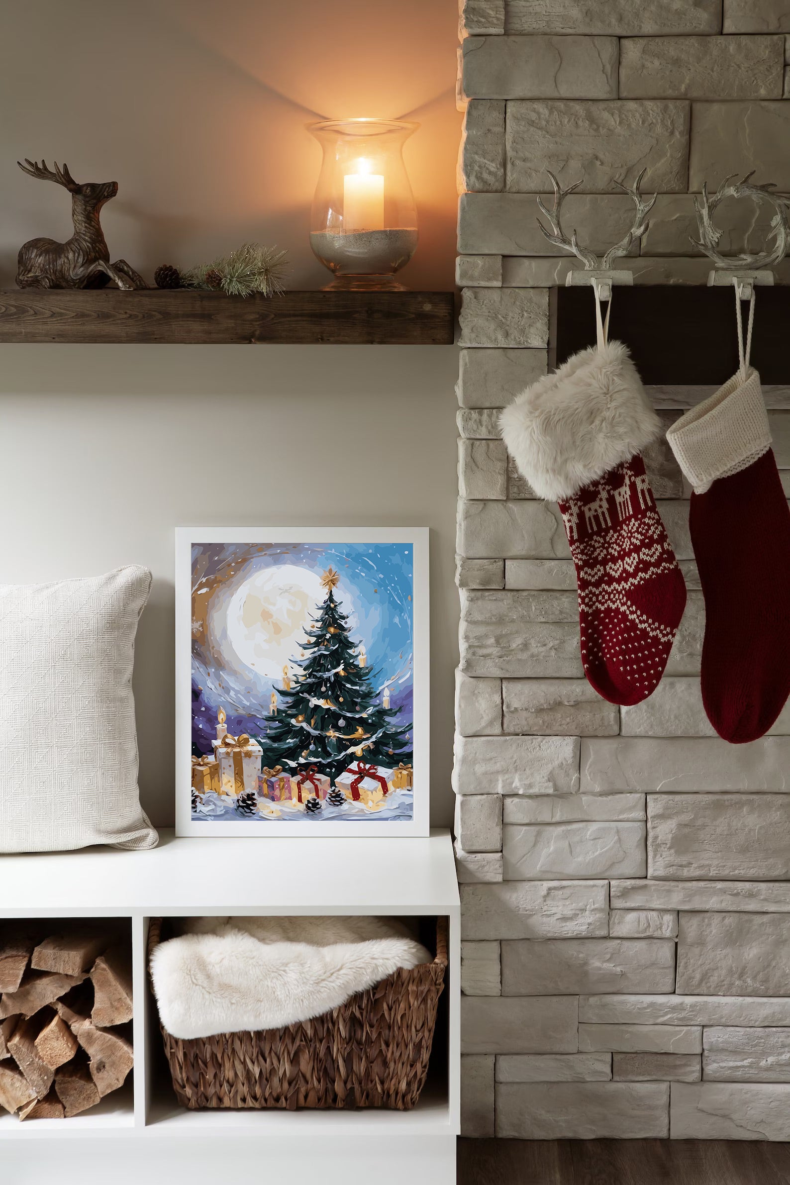 Set Pictură pe numere – Brad De Crăciun 6153