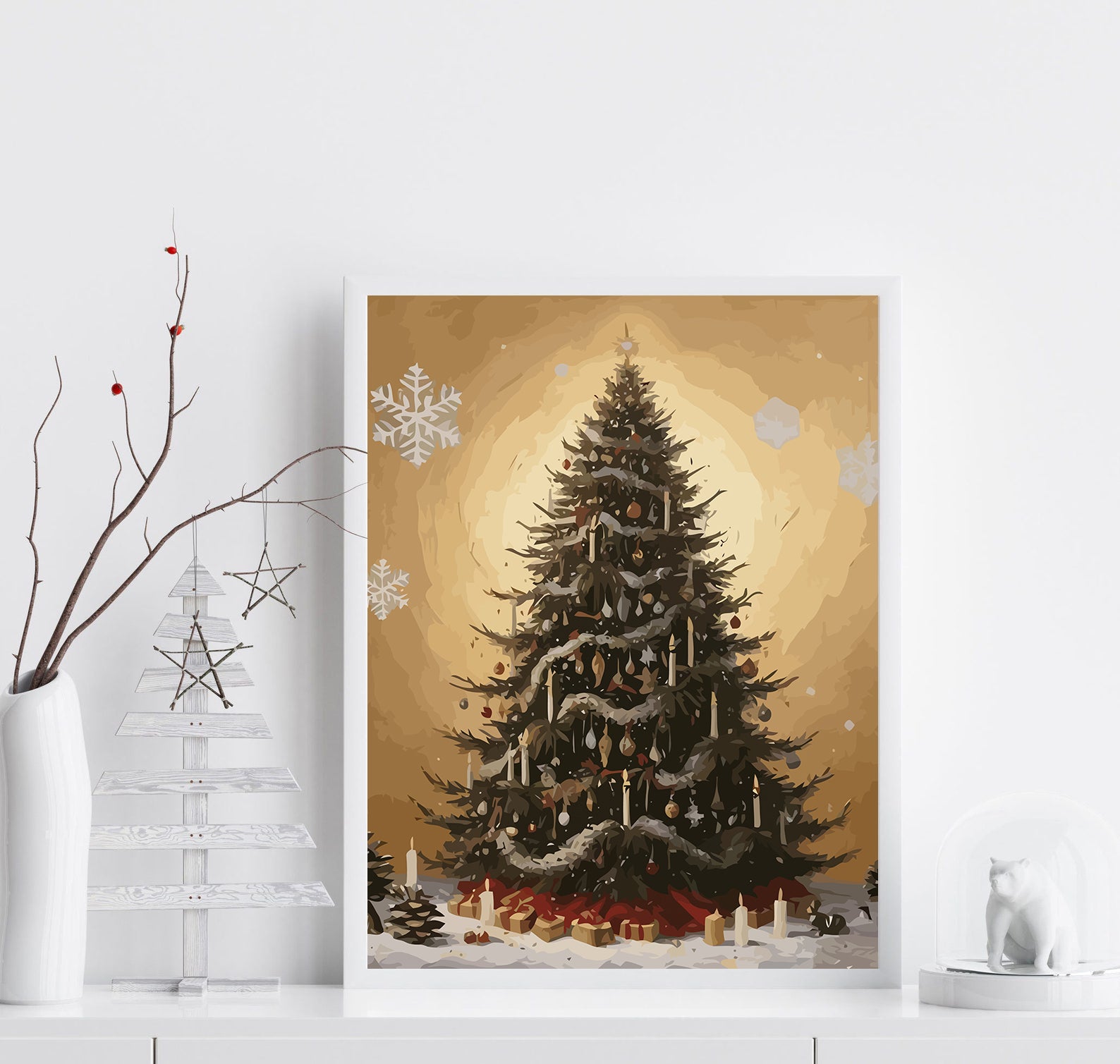 Set Pictură pe numere – Brad De Crăciun 6155