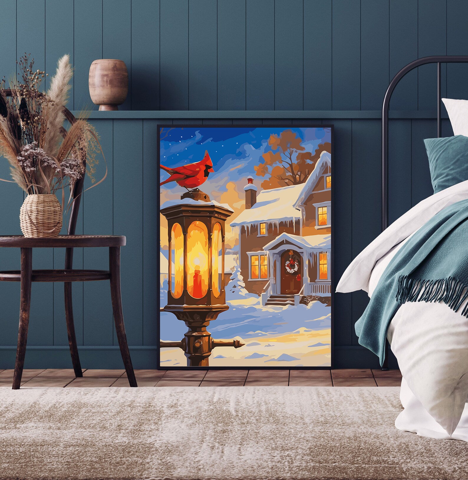 Set Pictură pe numere – Iarna În Oraș 6189