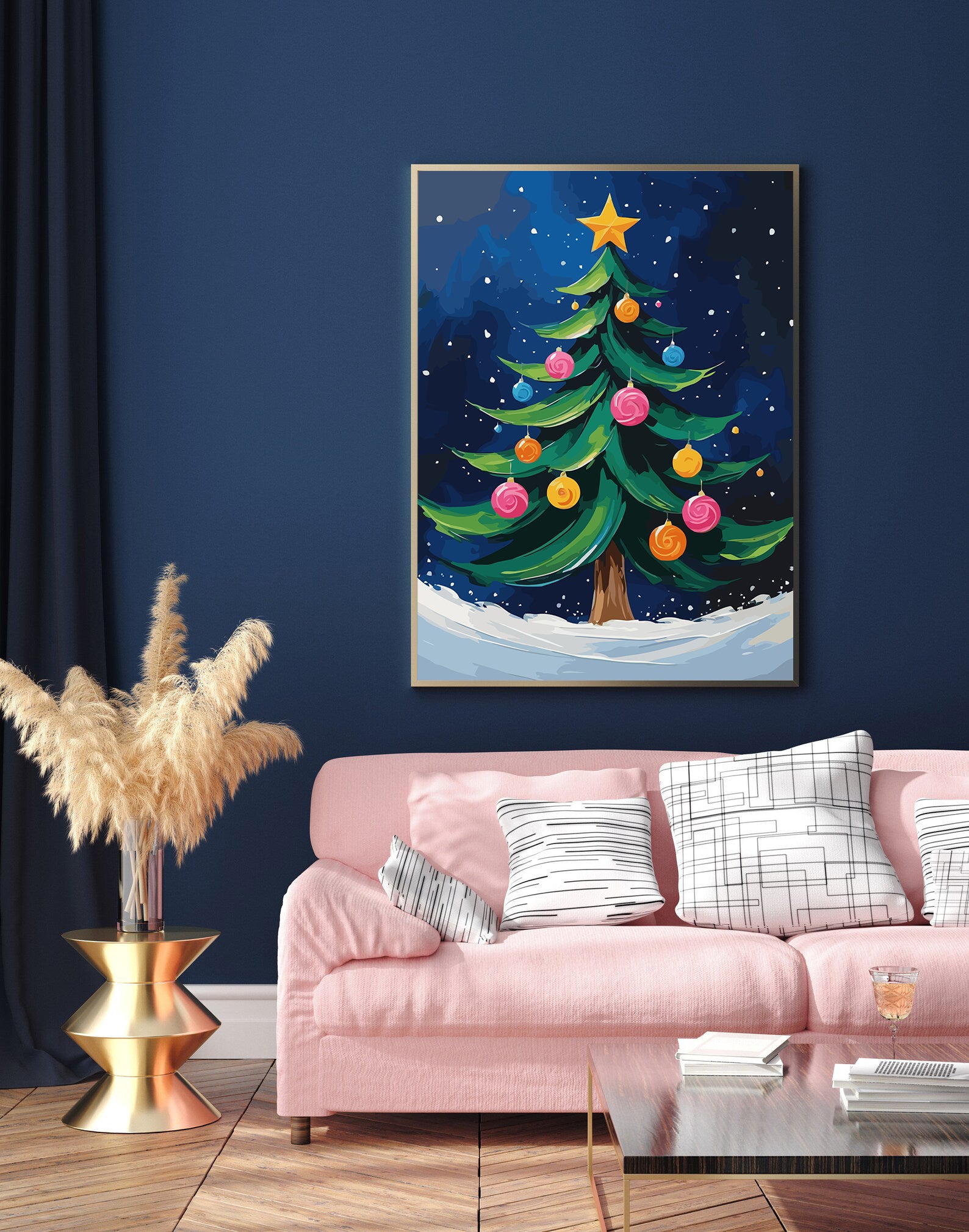 Set Pictură pe numere – Brad De Crăciun 6194