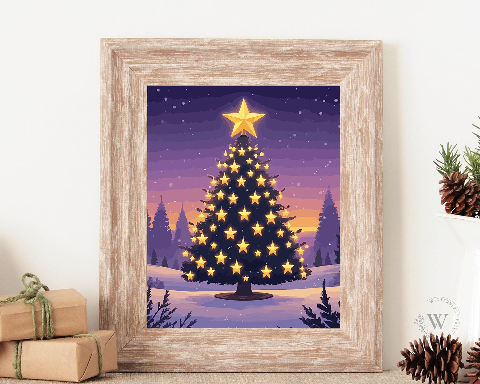 Set Pictură pe numere – Brad De Crăciun 6222