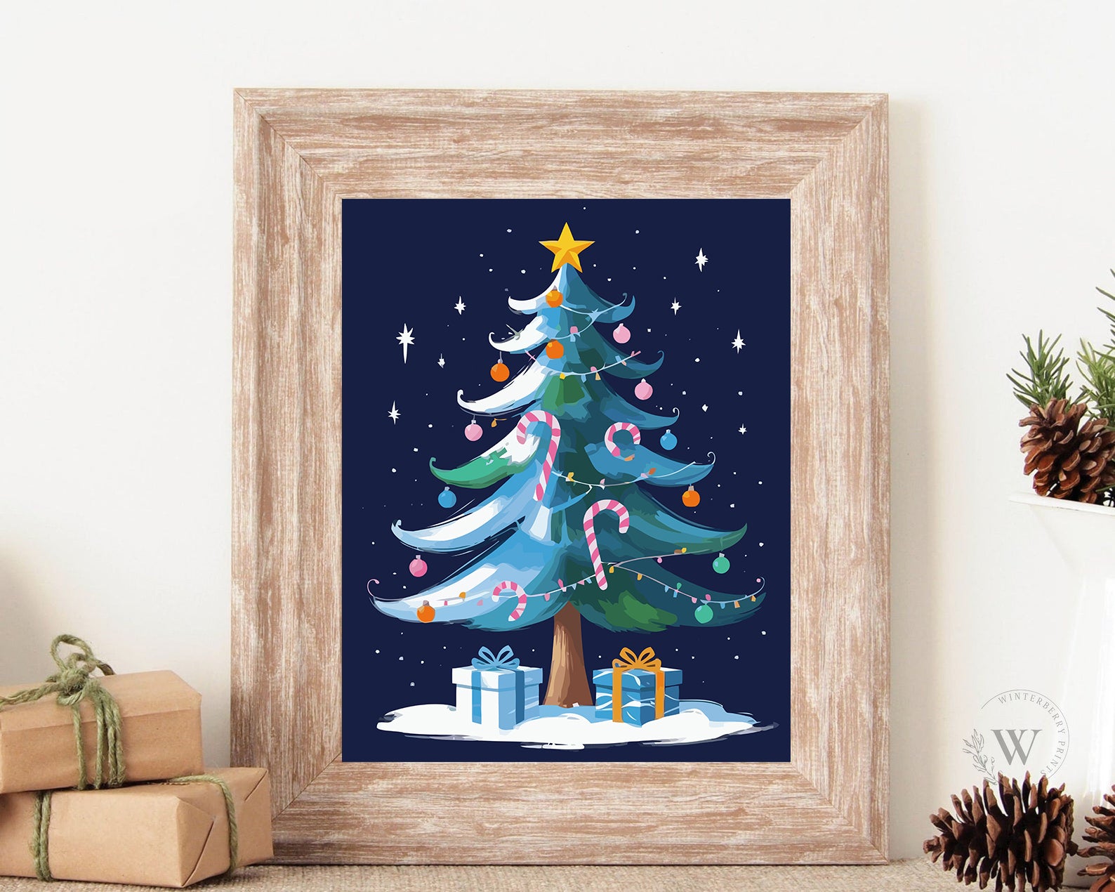 Set Pictură pe numere – Brad De Crăciun 6224