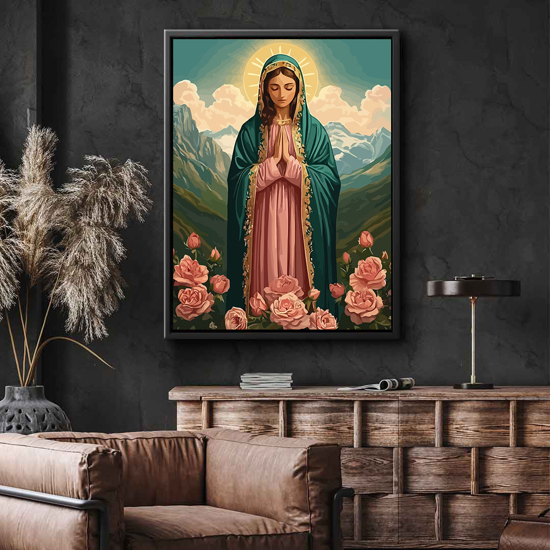 Set Pictură pe numere – Fecioara Maria 6240