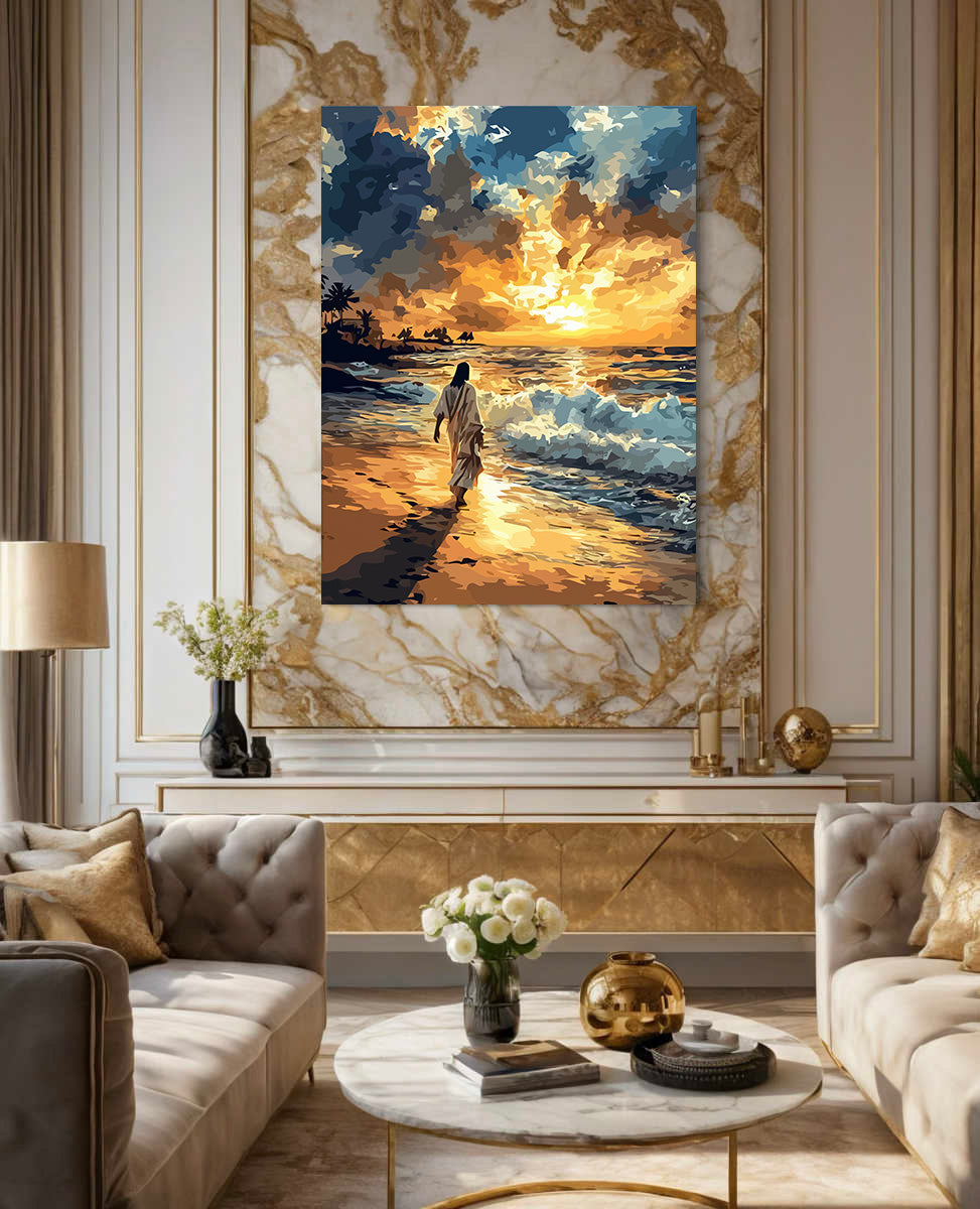 Set Pictură pe numere – Isus Hristos La Apus 6241